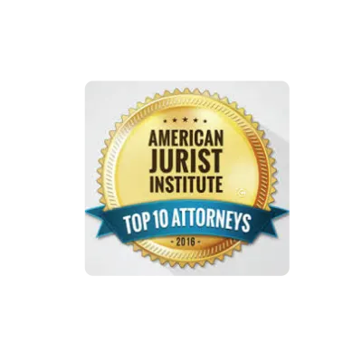 American Jurist Institute Top 10 Attorneys 2016