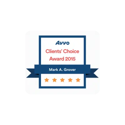 Avvo Clients' Choice Award 2015