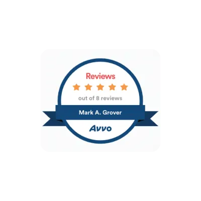 Avvo Reviews 5 Stars out of 9 Reviews