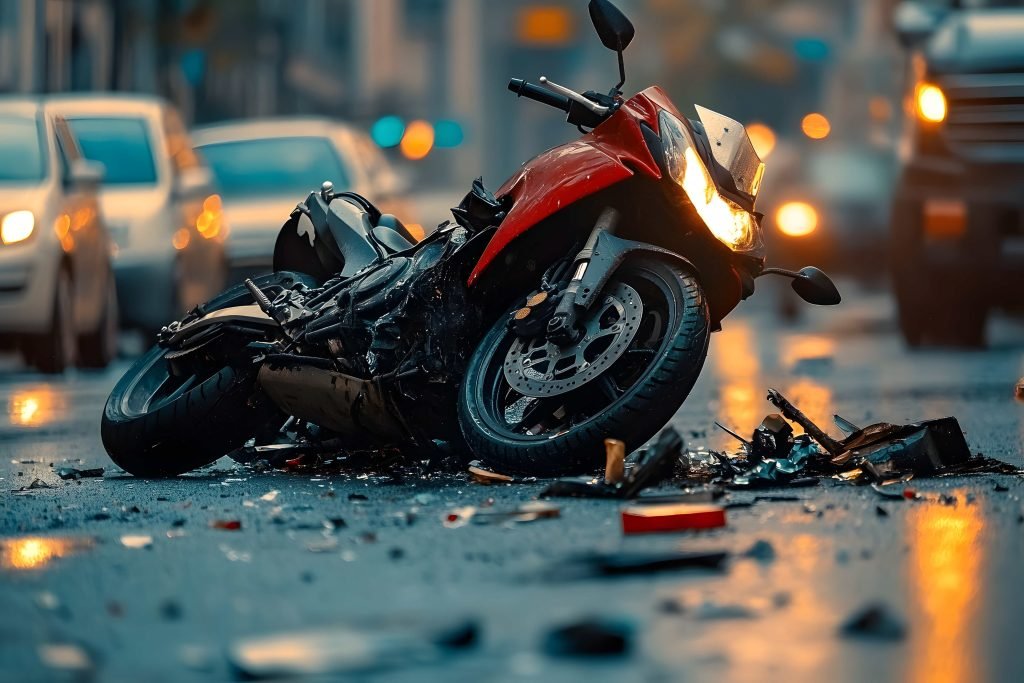 This is a picture for a blog about needing a motorcycle accident lawyer.